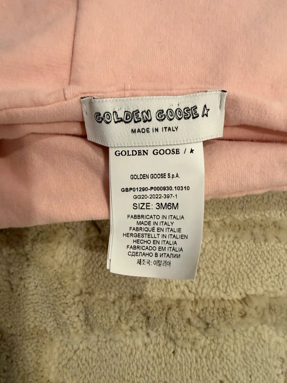 Golden Goose Star baby set